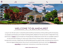 Tablet Screenshot of blakehurstlcs.com